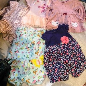 3 month old babygirl clothes bundle